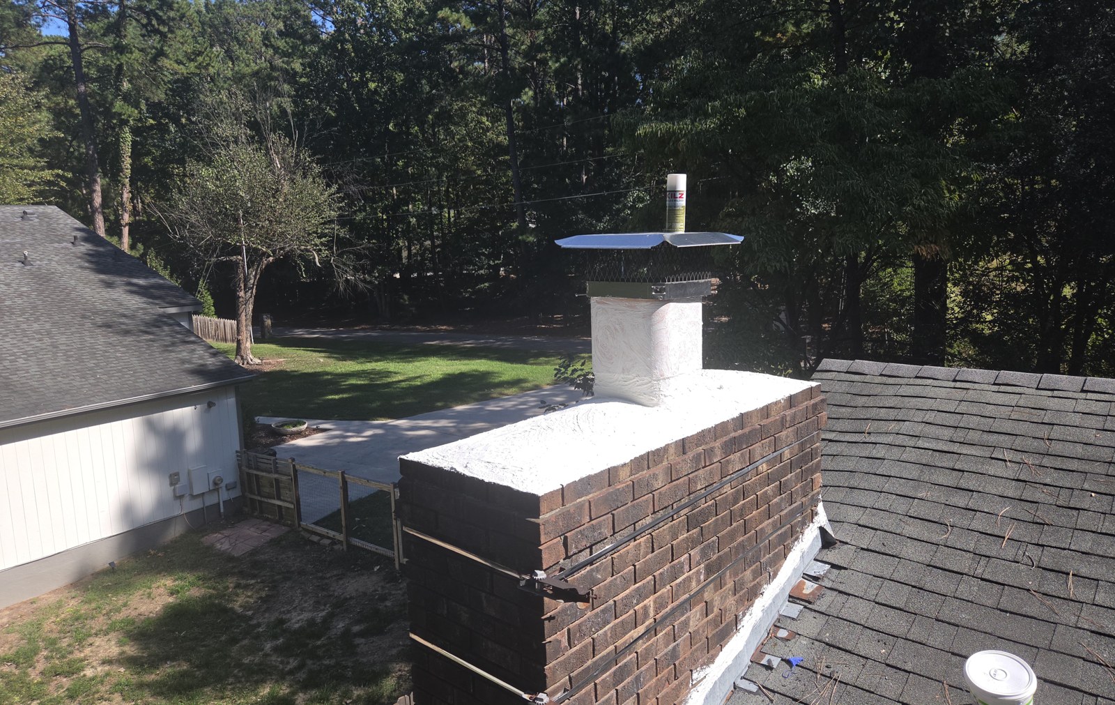 Crown repair — after
